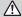 Hitachi LCD Projector User Manual - Warning or Caution icon