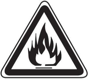 Flammable Warning Icon
