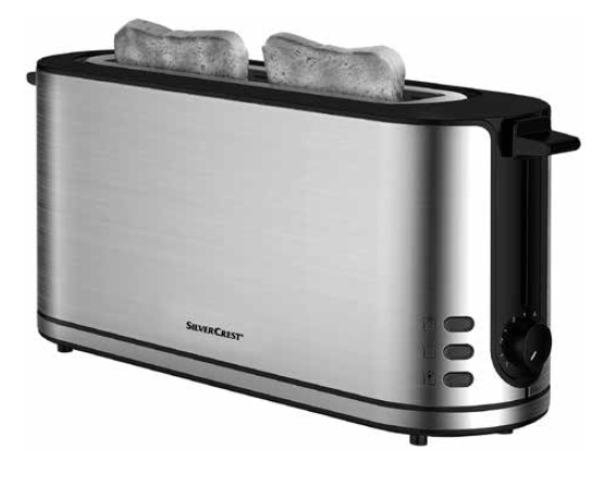 SILVERCREST-STLE-1000 A1 Long-Slot Toaster